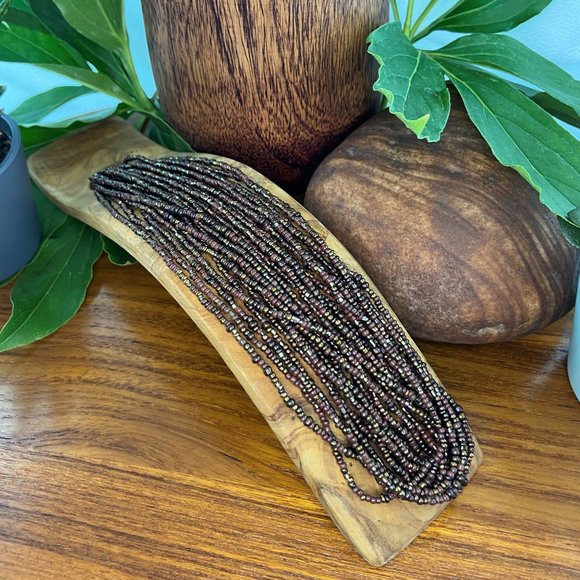 Silpada Bronze Beaded Necklace - Picture 4 of 13